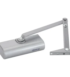 Ferme porte hydraulique bras compas Groom réversible jusqu'à 80 kg Vitesse réglable Force 3 Coupe feu