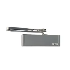 Ferme-porte à pignon et crémaillère Diall