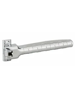 Ferme-porte automatique à l'équerre pour porte légère, anodisé argent - THIRARD