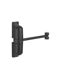 Ferme-porte automatique à roulettes pour porte légère, noir - THIRARD