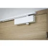 Ferme-porte automatique hydraulique Design force 3, bras coulissant, blanc - THIRARD