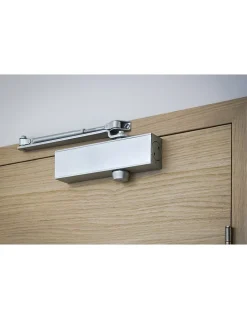 Ferme-porte automatique hydraulique Design force 3, argent - THIRARD