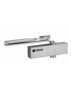 Ferme-porte automatique hydraulique Design force 3, argent - THIRARD