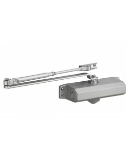 Ferme-porte automatique hydraulique force 4, argent - THIRARD