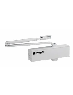 Ferme-porte automatique hydraulique Design force 3, blanc - THIRARD