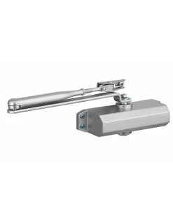 Ferme-porte automatique réversible hydraulique force 3, argent - THIRARD