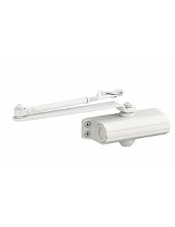 Ferme-porte automatique réversible hydraulique force 3, blanc - THIRARD