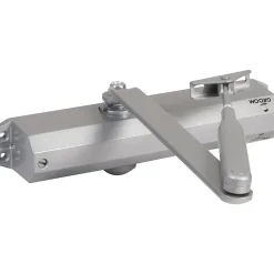 Ferme-porte GR010 Argent à bras compas - Groom - Force 3