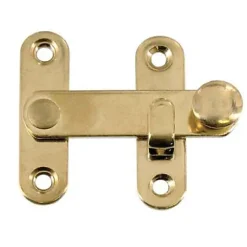 Fermoir à bascule Acier laitonné l. 52 mm x H. 44 mm