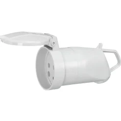 Fiche + clapet 3P+N+T 20A 400V Plexo Legrand