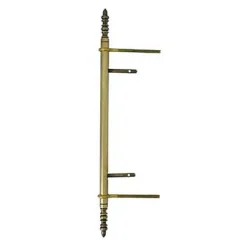 Fiche à lacets à goujon Diall vieux laiton h.580 mm