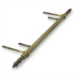 Fiche à lacets à goujon Diall vieux laiton h.648 mm