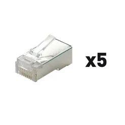 Fiche à sertir RJ45 type mâle Erard vendue par 5 pièces