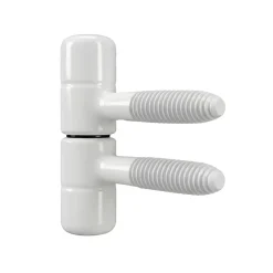 Fiche à visser blanc 13 x 35 mm vendue par 2