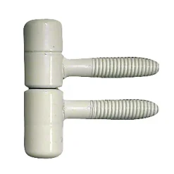 Fiche à visser blanc 11 x 40 mm vendue par 2