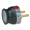 Fiche extra plate noire Legrand Blanc