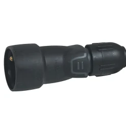 Fiche femelle 16A 2 P+T noir lumineuse Legrand