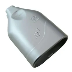 Fiche femelle 6A métal Zenitech plastique gris