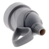 Fiche femelle anneau 16A 2P+T - Gris - Zenitech