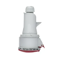 Fiche Femelle Tétrapolaire 32a 3p+n+t 380v - 5 Broches - étanche Ip44 - Ide