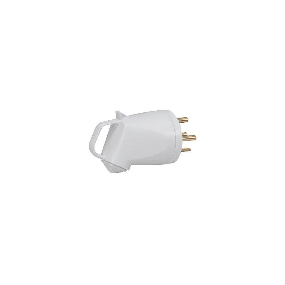 Fiche électrique - Legrand - Plexo étanche - Gris - 3P+T - 32A - 7360W