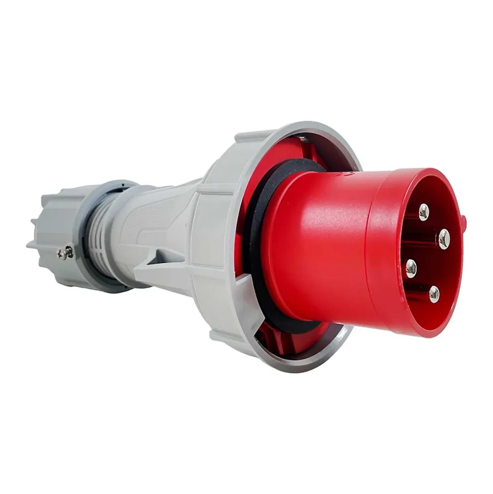 Fiche Male 63a Triphasé 3p+t - étanche Ip67 - Ide