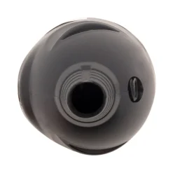 Fiche mâle 16A 2P+T - Noir - Zenitech