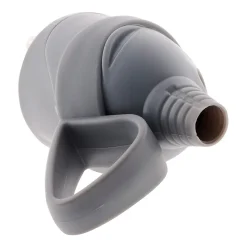 Fiche mâle anneau + ergot -16A 2P+T - Gris - Zenitech
