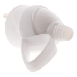 Fiche mâle anneau -16A 2P+T - Blanc - Zenitech