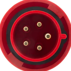 Fiche mâle IEC309 3P+N+T 16A - Zenitech