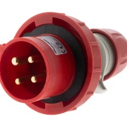 Fiche mâle IEC309 3P+T 16A - Zenitech