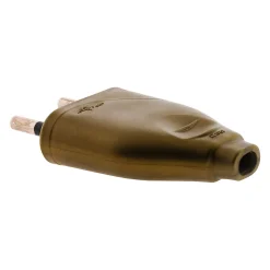 Fiche mâle 2P 6A - or - Zenitech
