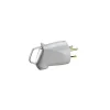 Fiche mâle Plexo 20 A 2 ports avec terre Legrand 230 V
