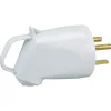 Fiche mâle Plexo 2 ports avec terre Legrand blanc 32A