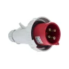 Fiche Mobile Male Triphasé 32a 3p+t 380v - 4 Broches - étanche Ip67 - Ide