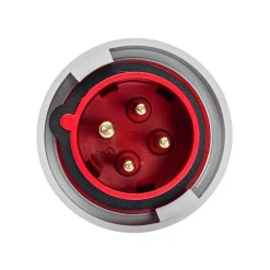 Fiche Mobile Male Triphasé 16a 3p+t 380v - 4 Broches - étanche Ip67 - Ide