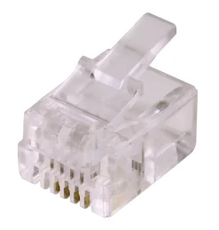 Fiche RJ11 Mâle à câbler Blyss plastique