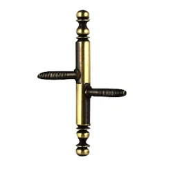 Fiche tourillon vieux laiton 8 x 56 mm