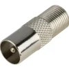 Fiche TV Mâle ø9.5 mm Type F Femelle Blyss