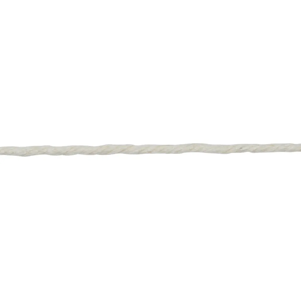Fil de coton blanc Diall ø1.2 mm, 60 m
