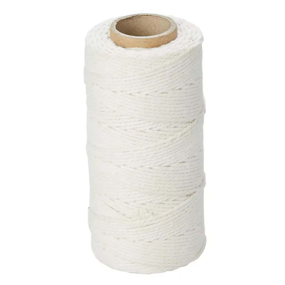 Fil de coton blanc DIALL ø1.2 mm, 79 m