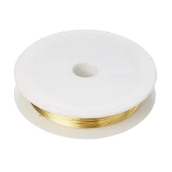 Fil de laiton Diall ø0.4 mm, 30 m Cuivre