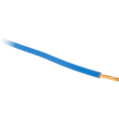 Fil électrique HO7V-R 10mm² 100m - bleu - Zenitech