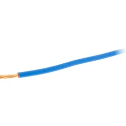 Fil électrique HO7V-R 10mm² 100m - bleu - Zenitech