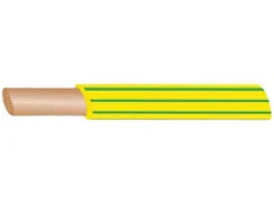 Fil électrique H07VR 10 mm² Nexans vert/jaune vendu au mètre linéaire