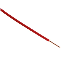 Fil électrique H07V-U 1,5mm² rouge - 25m - Zenitech