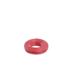 Fil 1,5mm² H07VU rouge couronne 25m Nexans