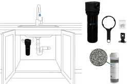Filtre à eau anti-PFAS chlore et pesticides 30 000 L d eau pure sans perte de débit (certifié NSF 53)