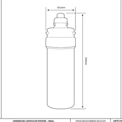 Filtre à Eau Profine Platinium Small - Filtre Pour Le Traitement Des Polluants éternels (pfas) Et Métaux Lourds