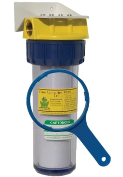Filtre COMPACT 2 en 1 anti-tartre/corrosion pour ballon - POLAR - FA34C